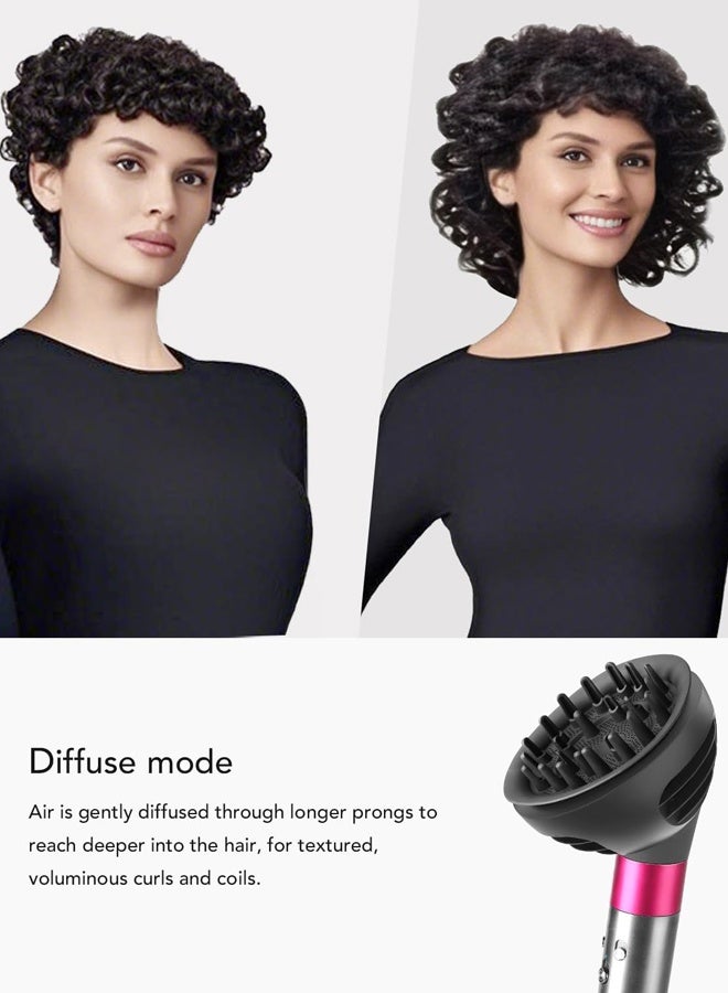 Wave+Curl Diffuser for Dyson Airwrap Styler, Upgraded Diffuser Nozzle Attachment for Dyson Airwrap HS01 HS05 HS08 for Wavy Curly or Coily Hair Type - Image 5
